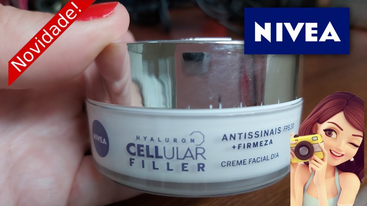 Novo Hyaluron Cellular Filler +Firmeza Antissinais Creme Facial Dia FPS 30 Pele Madura Apresentação