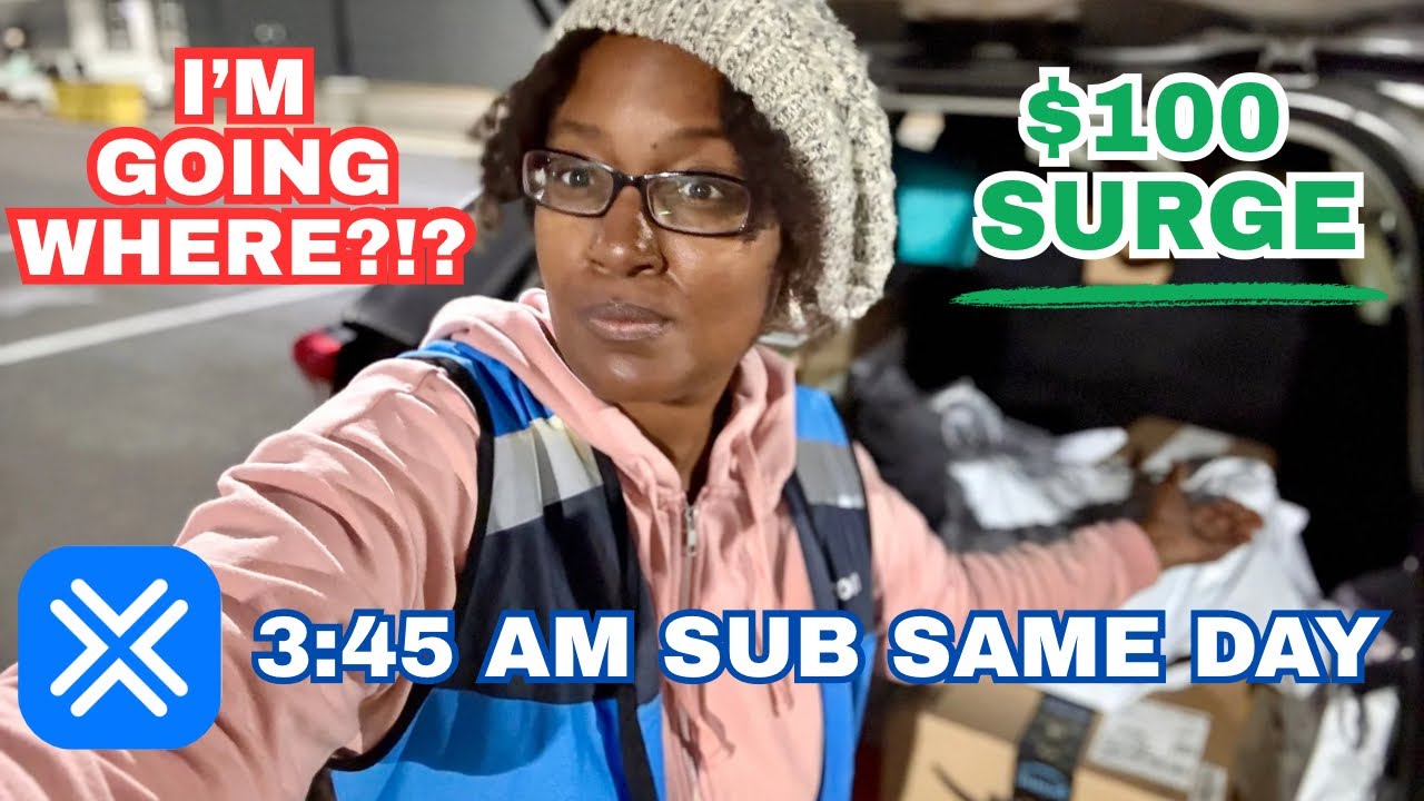 Маршруты доставки Amazon Flex Sub Same Day: больше посылок, больше остановок в 2026 году???