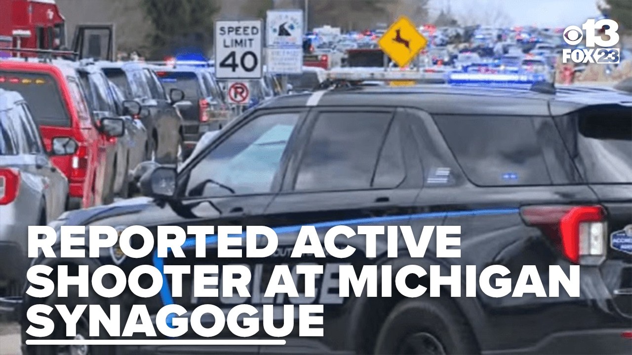 Authorities responding to active shooter situation at Michigan synagogue