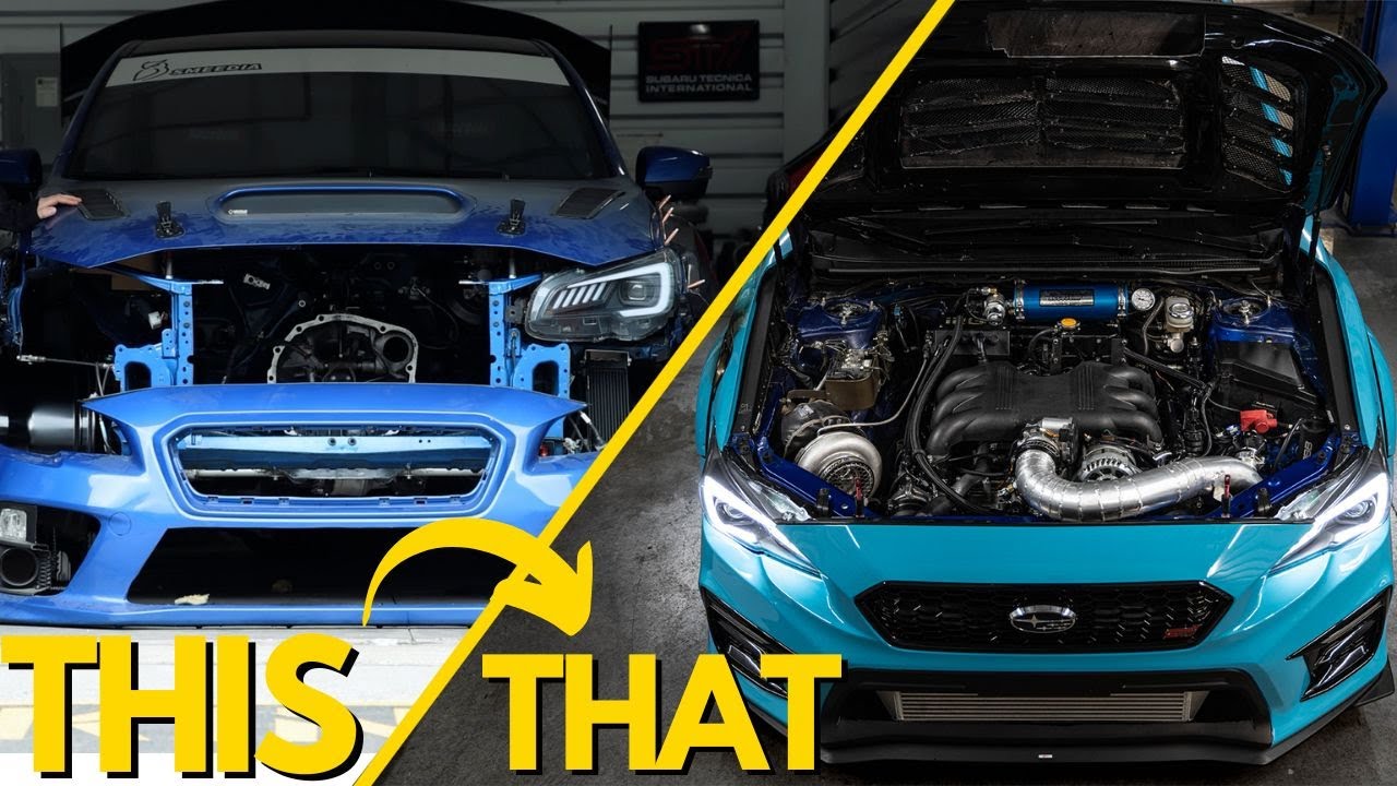 Building a Subaru WRX STI in 20 Minutes