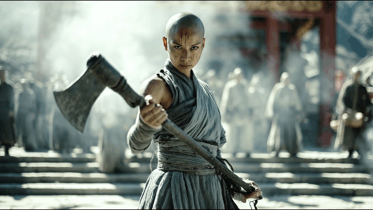 Woman With A Pig Is A Martial Master! She Leads Nuns To Defend Their Homeland!