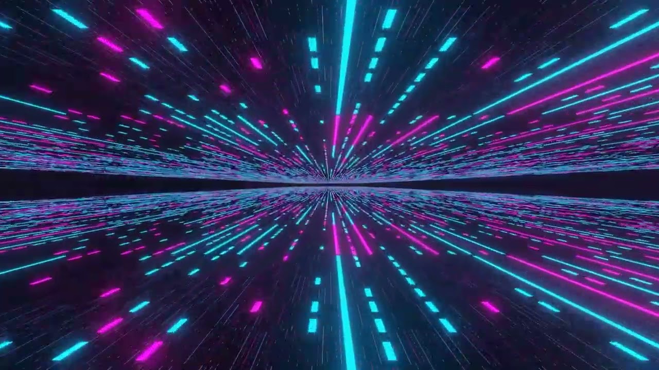 1 Hour 4K HD Live wall paper Outrun Neon Matrix