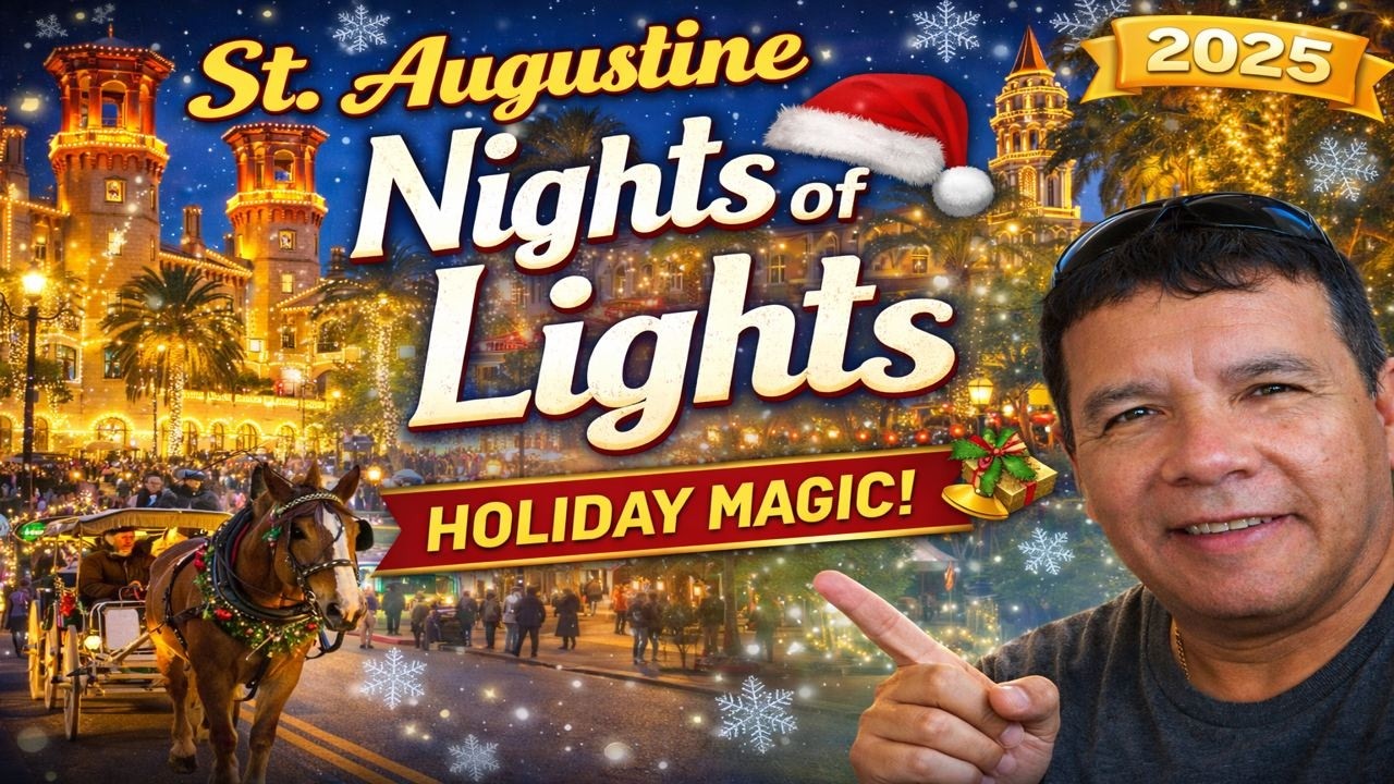 Walking St. Augustine’s Nights of Lights 2025