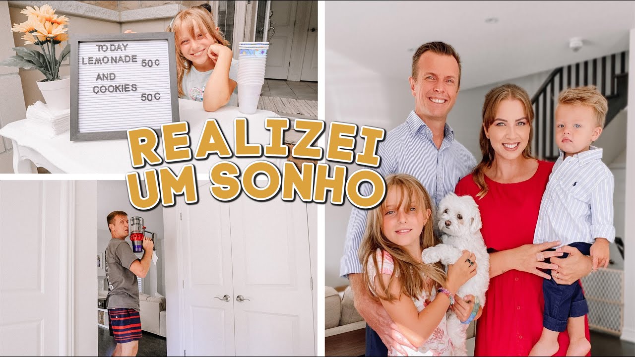 Barraca de limonada canadense & realizei um sonho de dona de casa + nova decoração