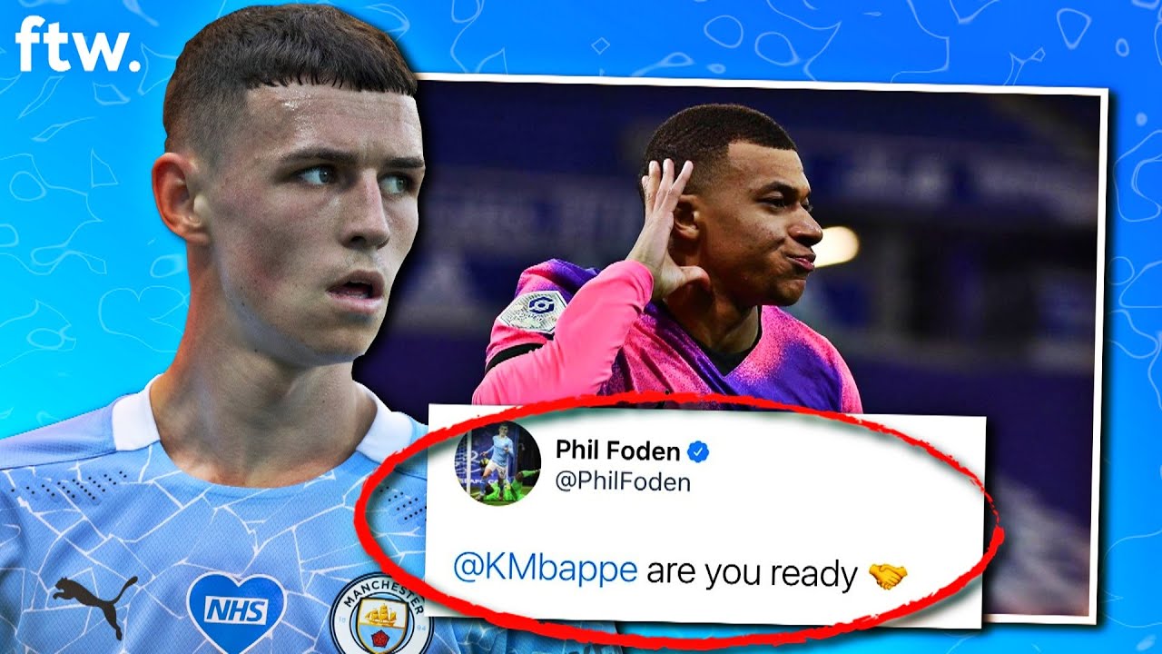 PHIL FODEN CALLS OUT MBAPPE ON TWITTER (FTW)