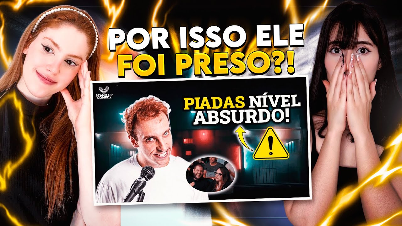 REACT | LÉO LINS - SÓ PIADAS PESADAS | STAND UP COMEDY | CR Reacts