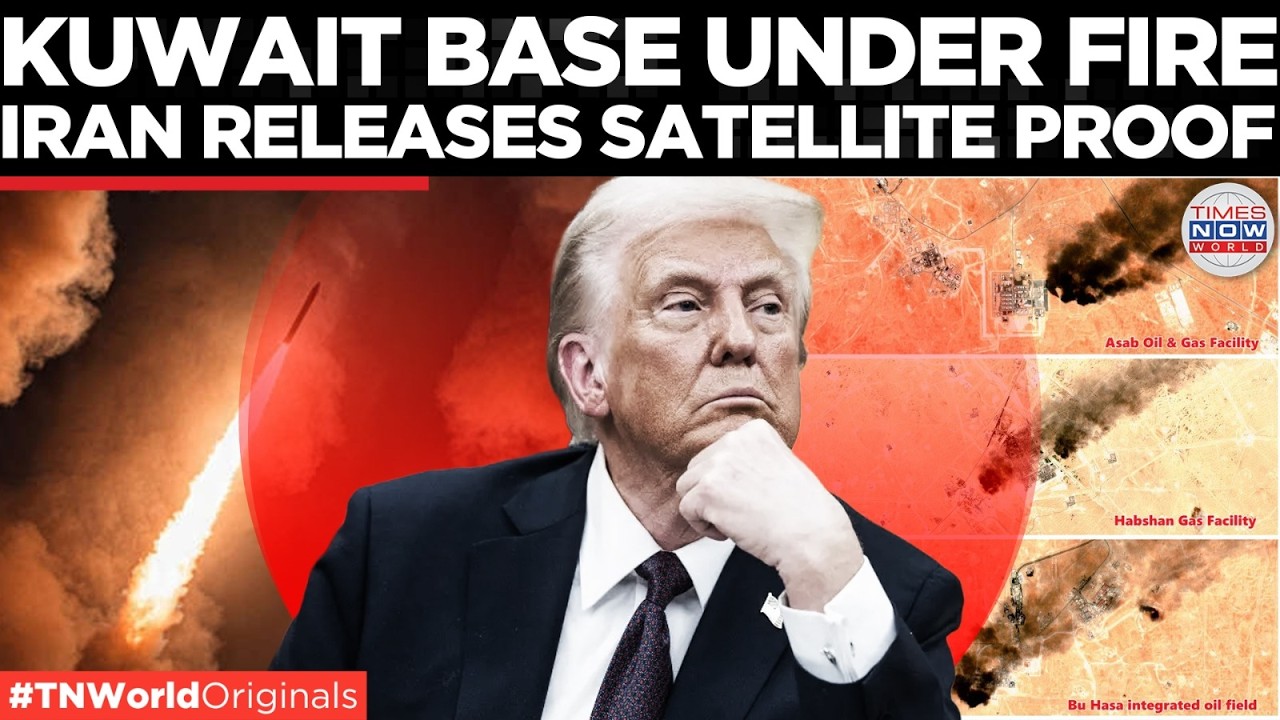 IRAN DROPS PROOF: Satellite Images Reveal Damage Inside US Linked Base In Kuwait Strike |US-Iran War