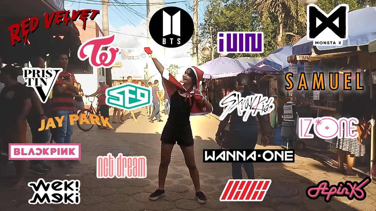 DANCING KPOP IN PUBLIC CHALLENGE #5 | CHRISTMAS SPECIAL