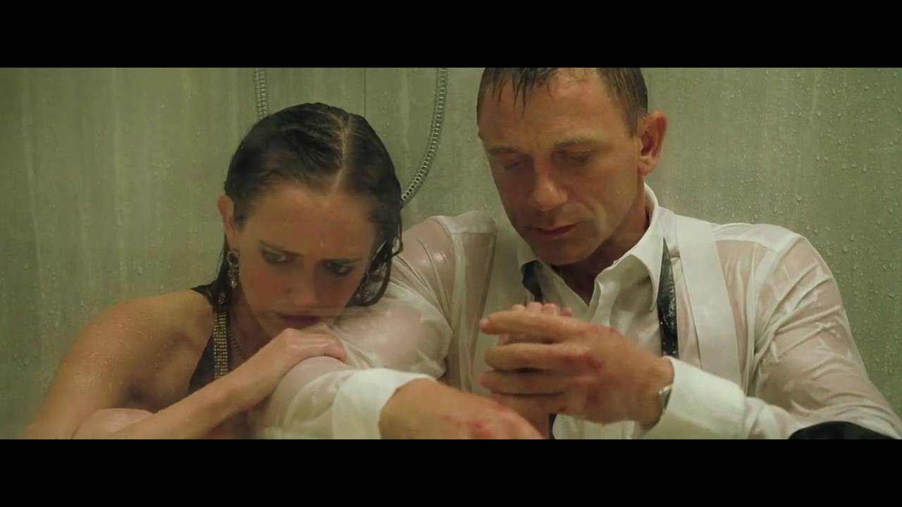 James Bond Shows His Softer Side (Casino Royale Shower Scene)