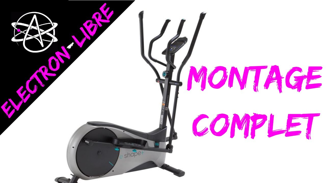 MONTAGE VELO ELLIPTIQUE E SHAPE + DOMYOS