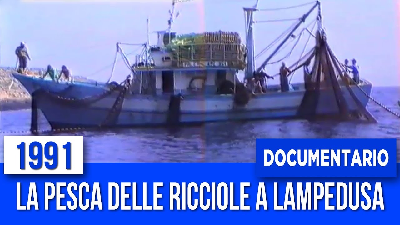 DOCUMENTARIO - La pesca delle ricciole a Lampedusa - 1991