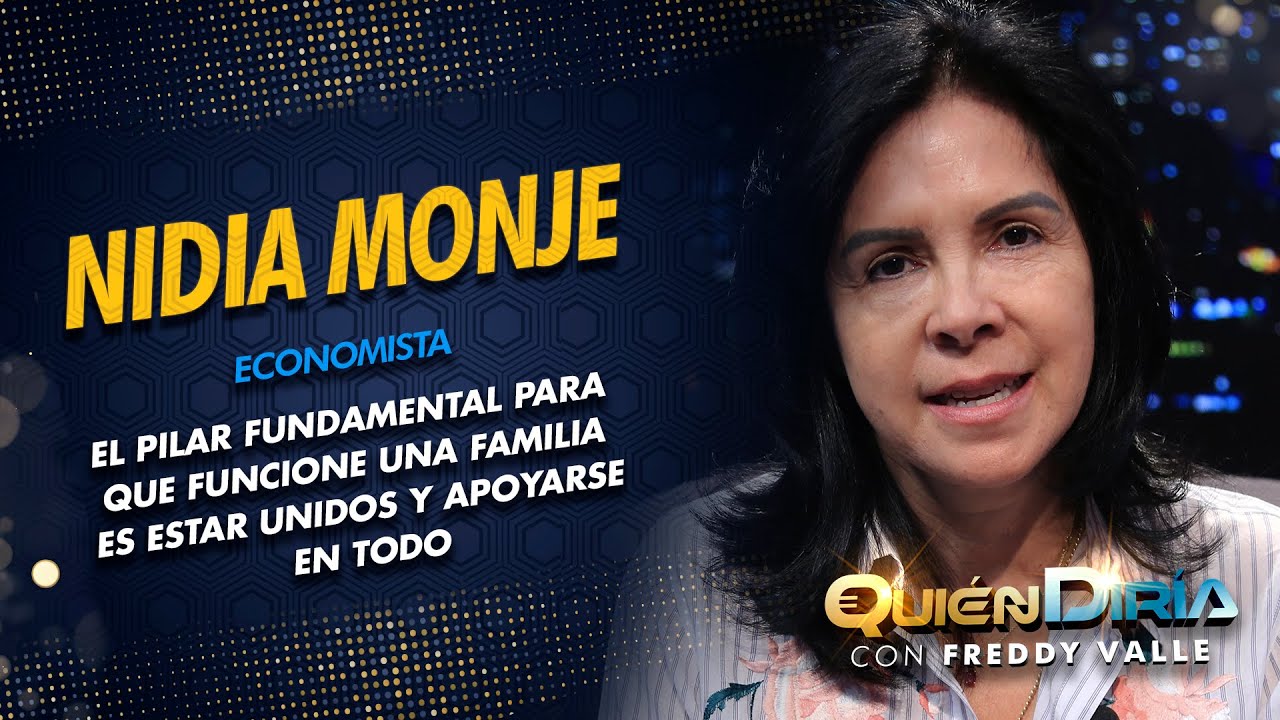 NIDIA MONJE | ECONOMISTA | PROFESIONAL MADRE Y ESPOSA DE SAMUEL DORIA MEDINA | FAMILIA | QD
