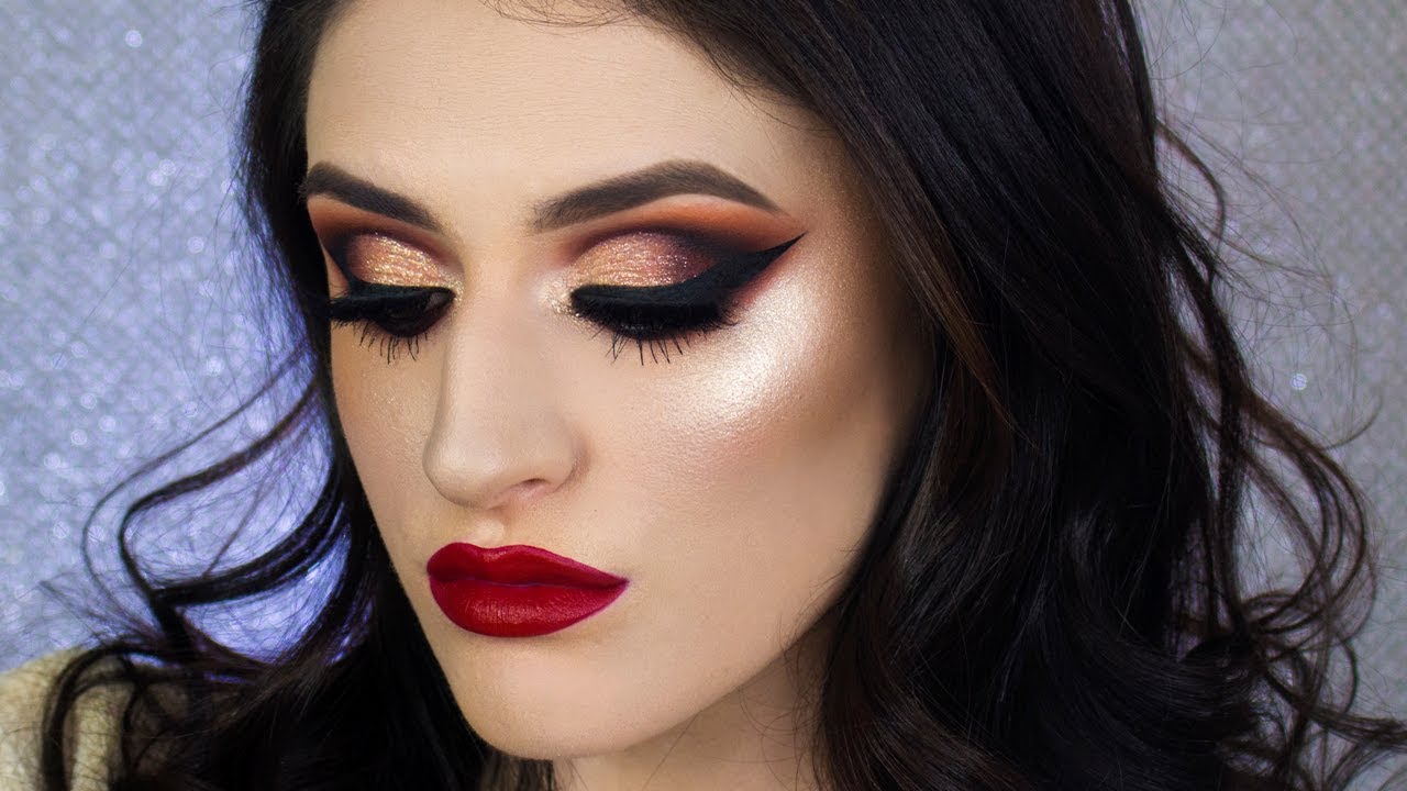 FULL FACE of DRUGSTORE Makeup | Affordable Holiday Glam Tutorial