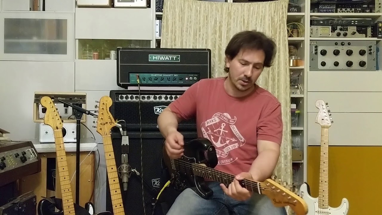 RustGL Professional Strat Pickups vs Custom Shop Fender Relic 1969