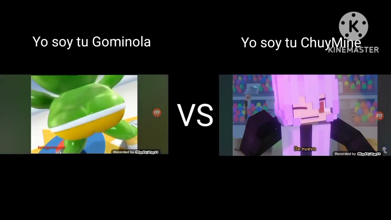 Osito Gominola VS Yo soy tu ChuyMine @ChuyMineR