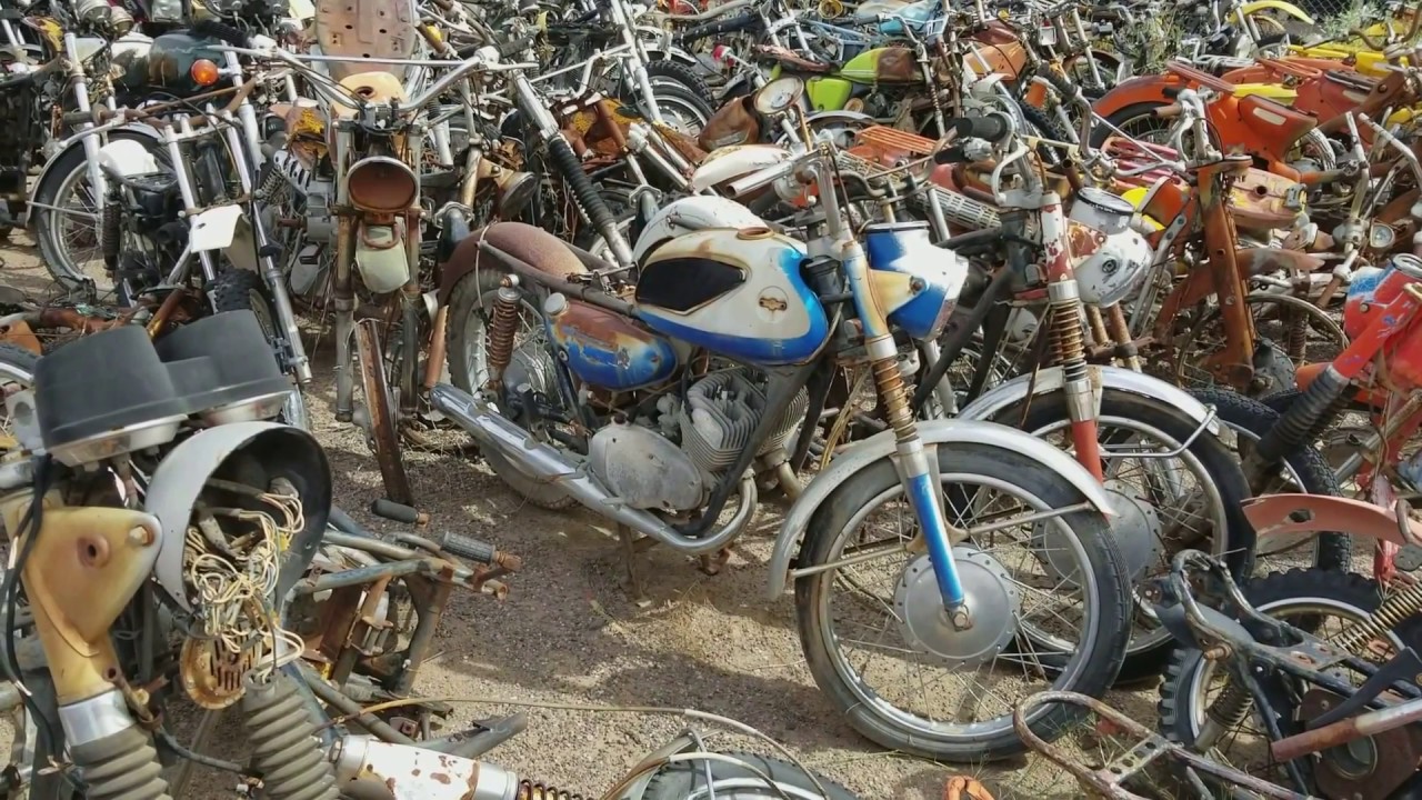 Bob's Used Cycle Parts Rye Salvage Yard Find