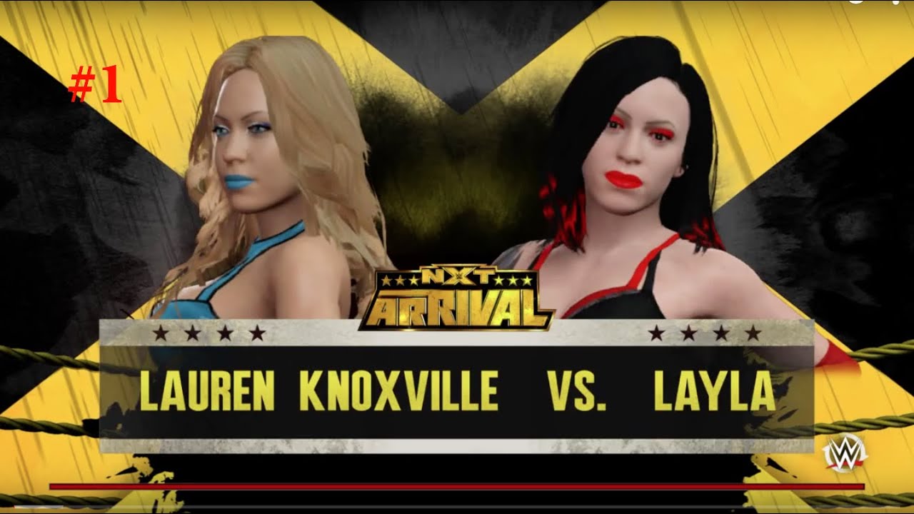 WWE 2K16 Custom Divas NXT match