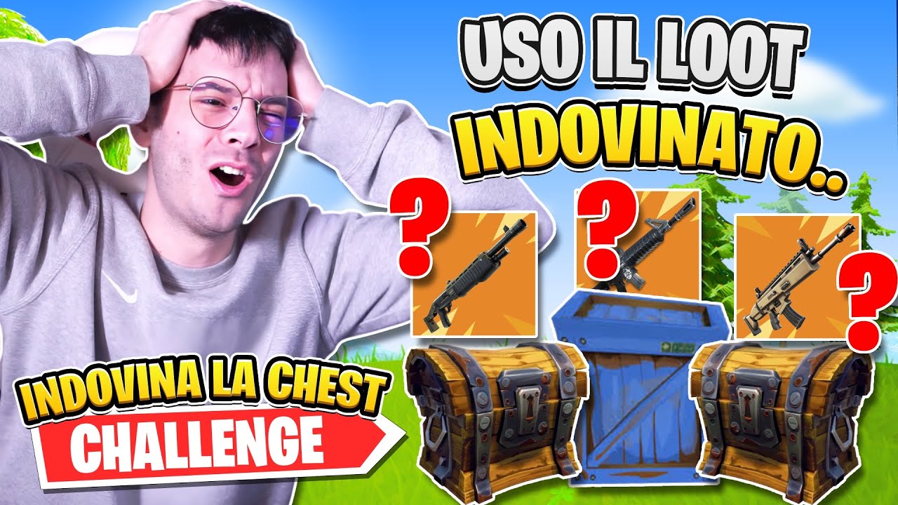 INDOVINARE IL LOOT DALLE CHEST [IMPOSSIBILE] su Fortnite #fortnite #fortniteita #smi_ii