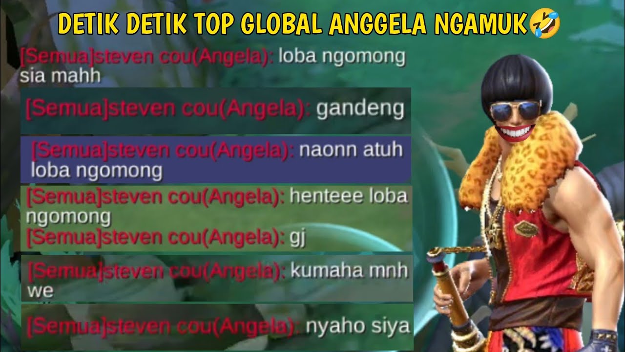 CHOUBOWO.EXE||DETIK DETIK TOP GLOBAL ANGGELA NGAMUK🤣