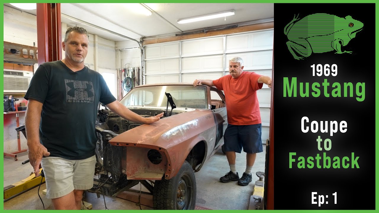 1969 Mustang Coupe to Fastback Conversion Ep 1 | Bloated Toad