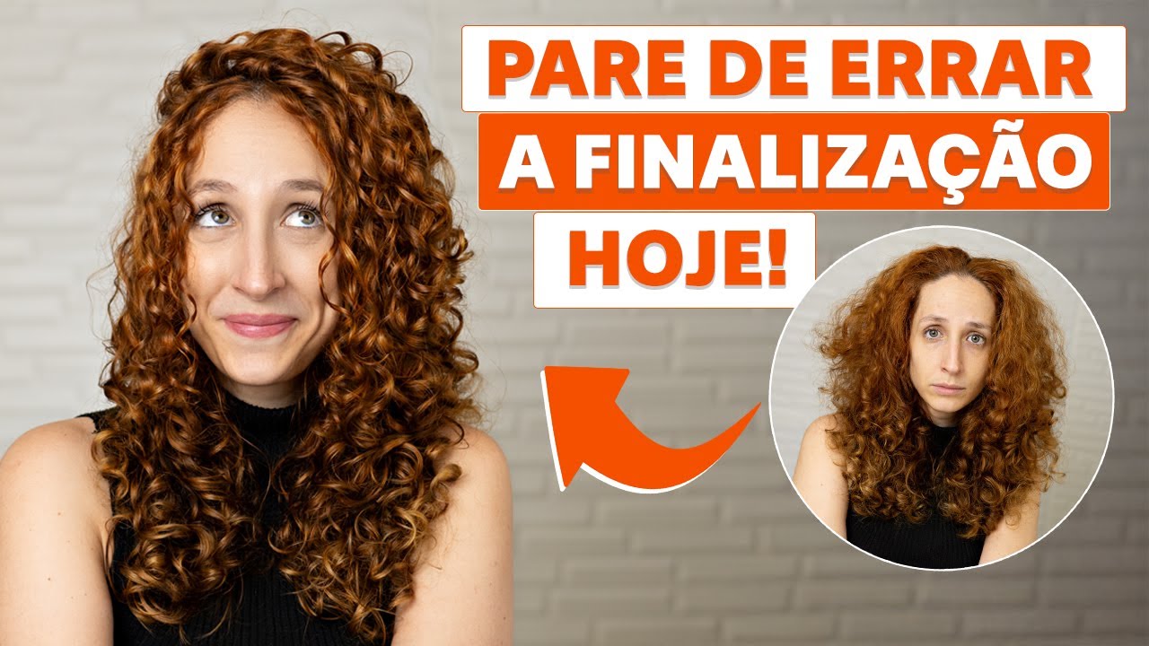 O jeito MAIS FÁCIL de aprender a FINALIZAR CABELO CACHEADO