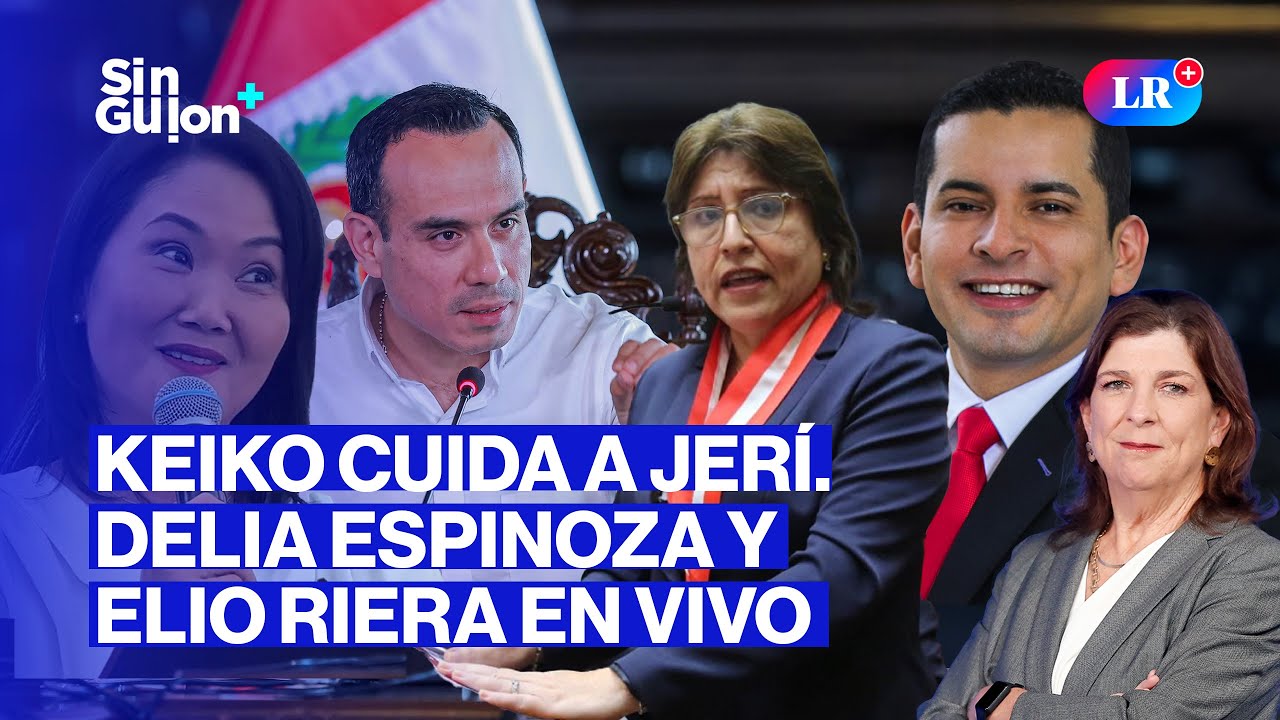 JOSÉ JERÍ PROTEGIDO POR KEIKO Y PERSECUCIONES POLÍTICAS | SIN GUION CON ROSA MARÍA PALACIOS