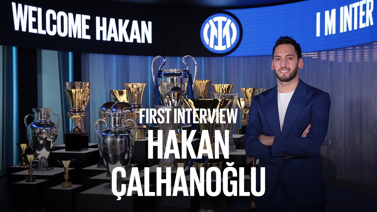 HAKAN CALHANOGLU | Exclusive first Inter TV Interview | #WelcomeHakan #IMInter 🎙️⚫️🔵🇹🇷 [SUB ENG]