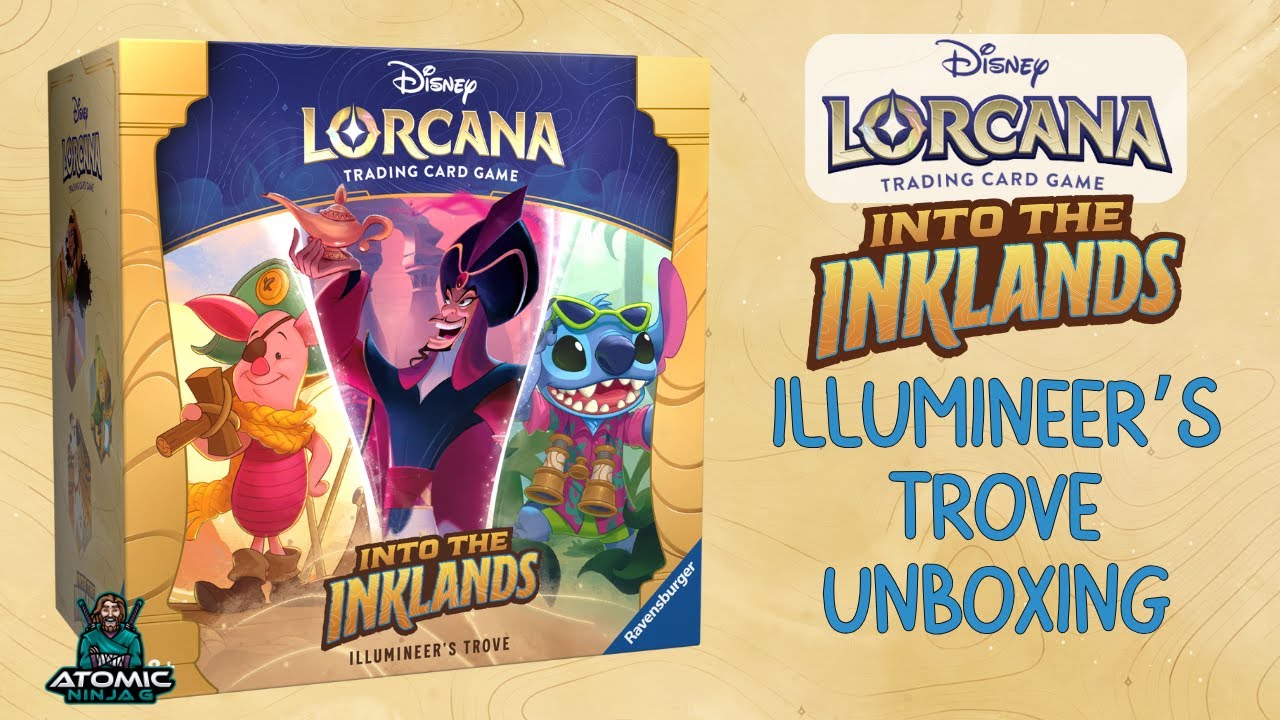 Распаковка книги «В Чернильных Землях» от Лорканы Иллюминера — Disney Lorcana