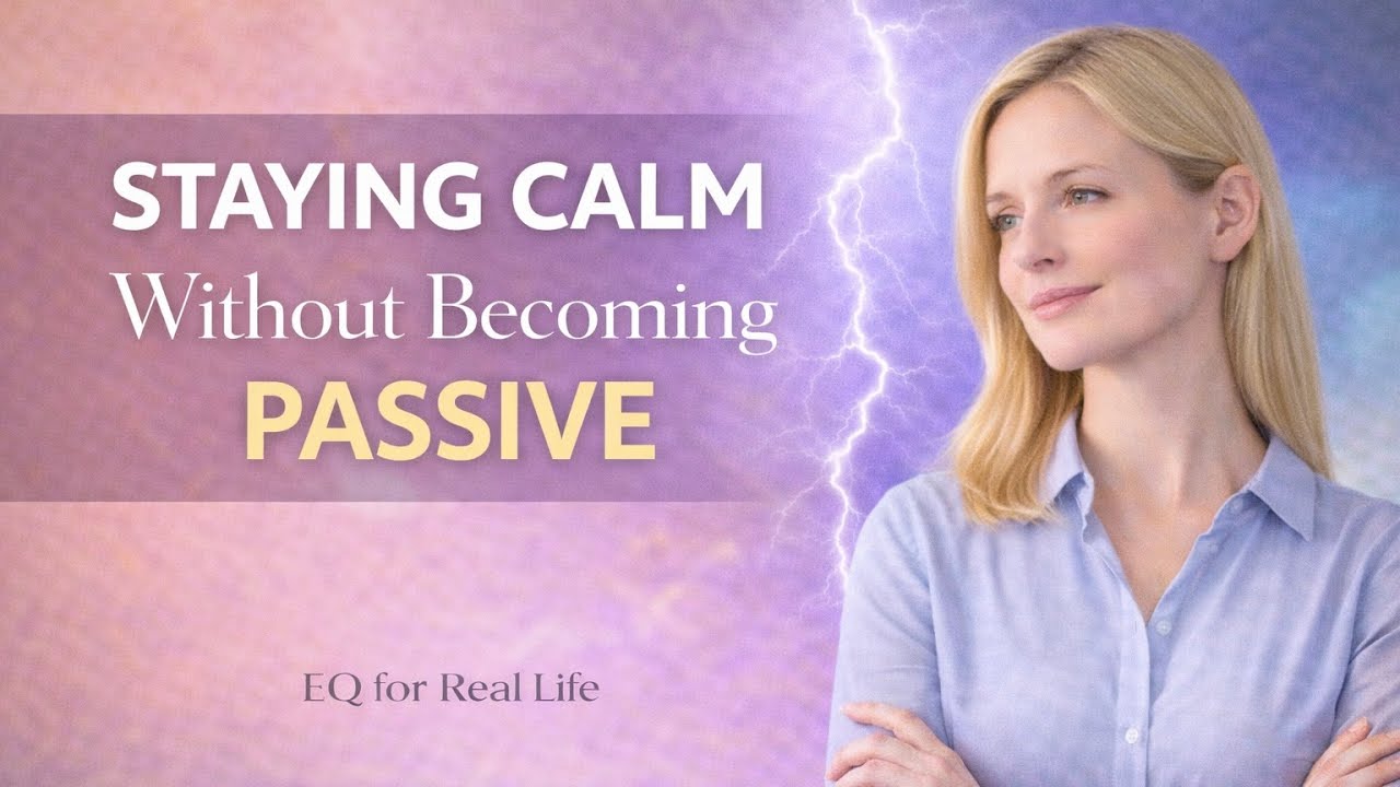 Staying Calm Without Becoming Passive