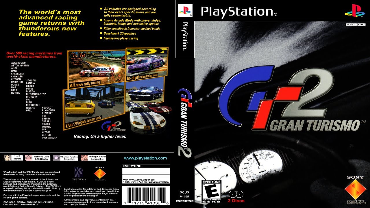 Gran Turismo 2 (1999)  - Full Gameplay | PS1 | UHD | 4K |