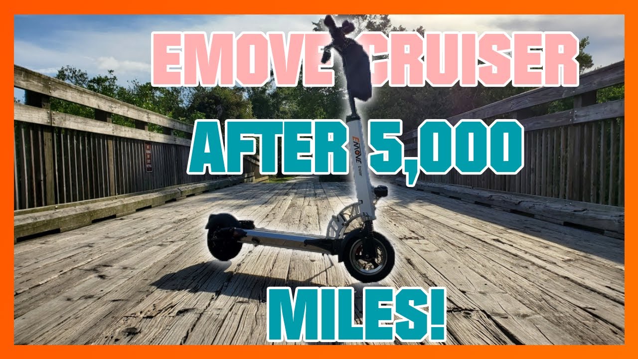 Emove Cruiser Scooter Review After 5,000 Miles + Range Test