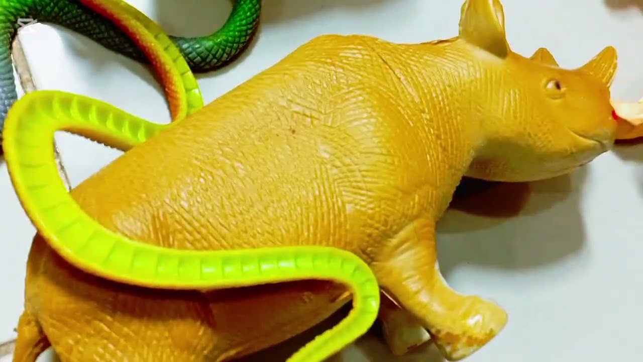 Colorful Snakes & Cute Cat 🐍🐱 | Funny Animal Rescue | Kids Cartoon Video