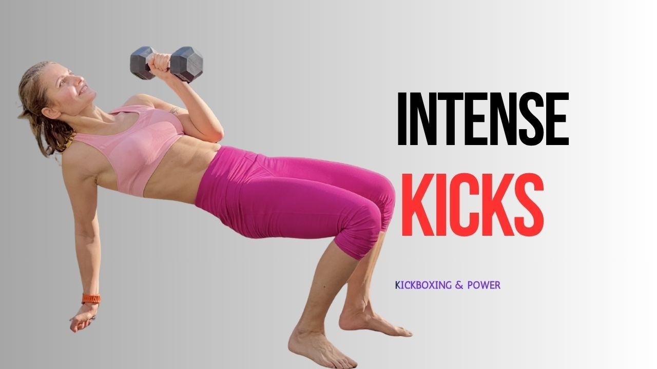 INTENSE KICKS | 17-Min Kickboxing Cardio Workout