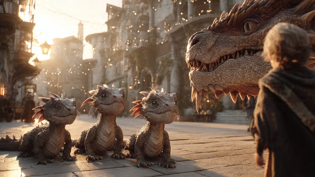 The Old Veteran Sat Alone… Until Four Dragon Children Called Him Grandpa | HFY Infinity Zyon