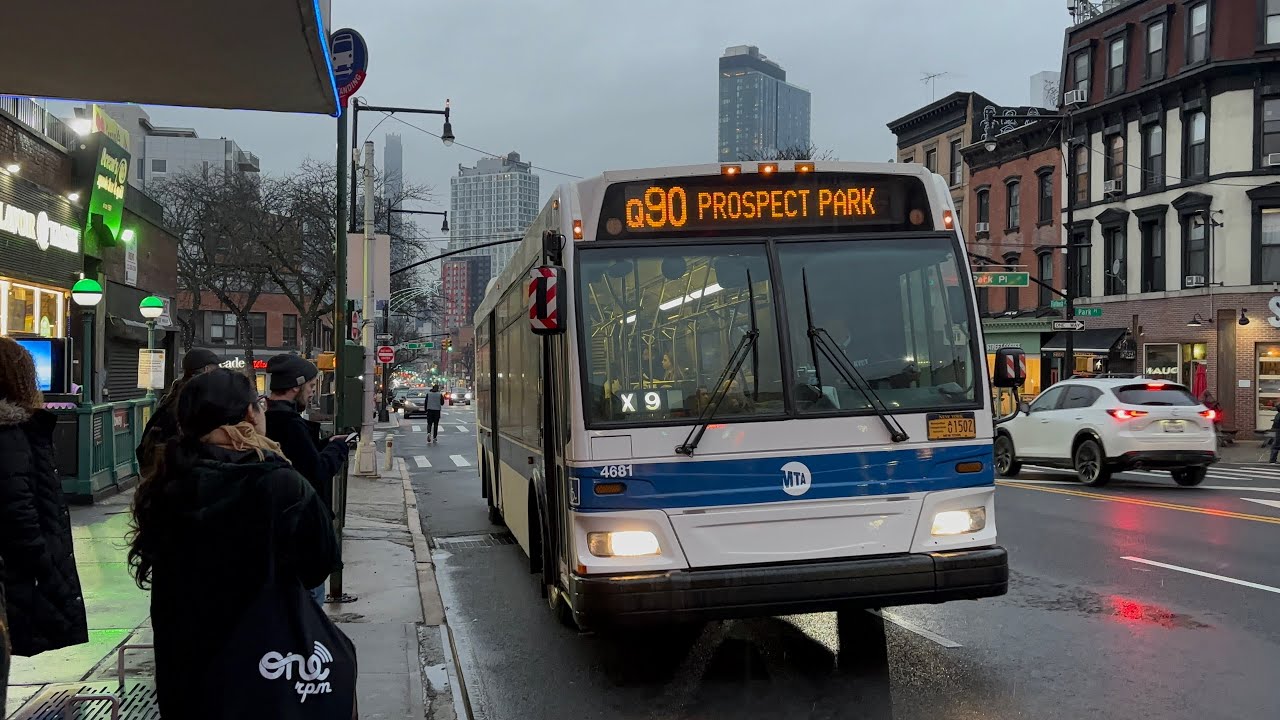 Manhattan Orion VII NG Hybrids Operating on the Q90 (Q) Shuttle @ 7th Ave (Q) Station (January 2025)