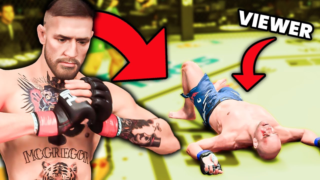 Can My Viewers KNOCK Me Out on UFC 5...? (LIVE)