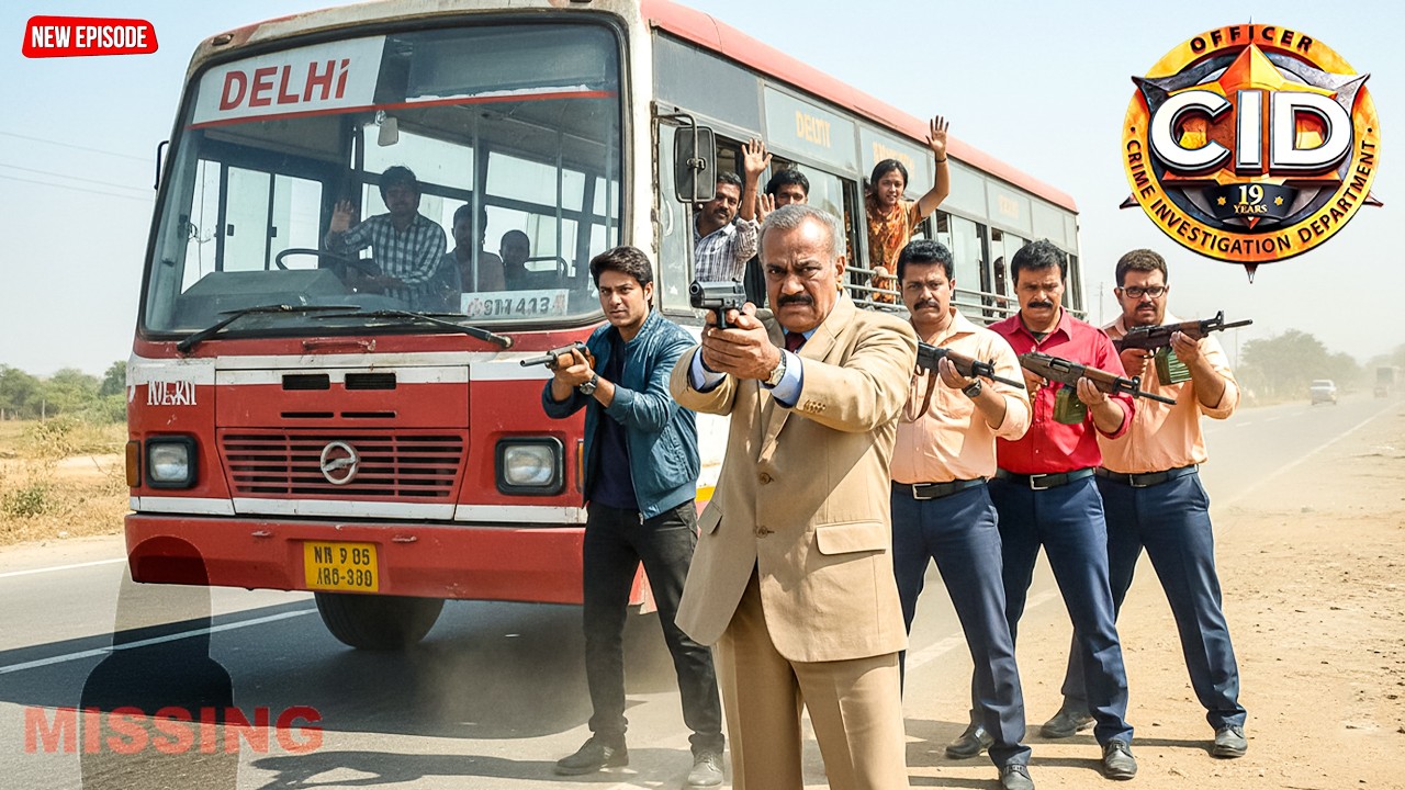दिल्ली बस हाईजैक मचा हड़कंप, CID ने अपराधियों पर तानी बंदूक | CID | सी.आइ.डी. | Latest Episode