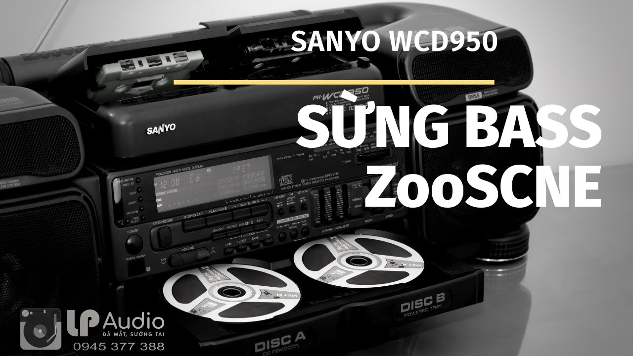SANYO PH-WCD950 CỦA HIẾM VÀ LÀ TẢI SẢN CỦA BOOMBOX
