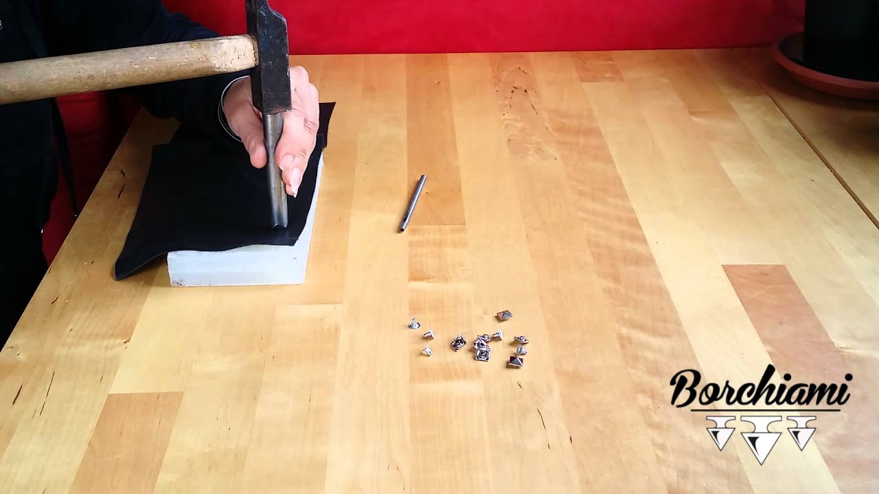 Tutorial - borchiare con i bulini.