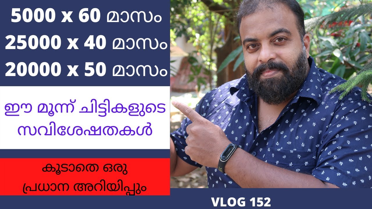 ഈ മൂന്ന് ചിട്ടികളുടെ പ്രത്യേകതകൾ II MALAYALAM VLOG 152