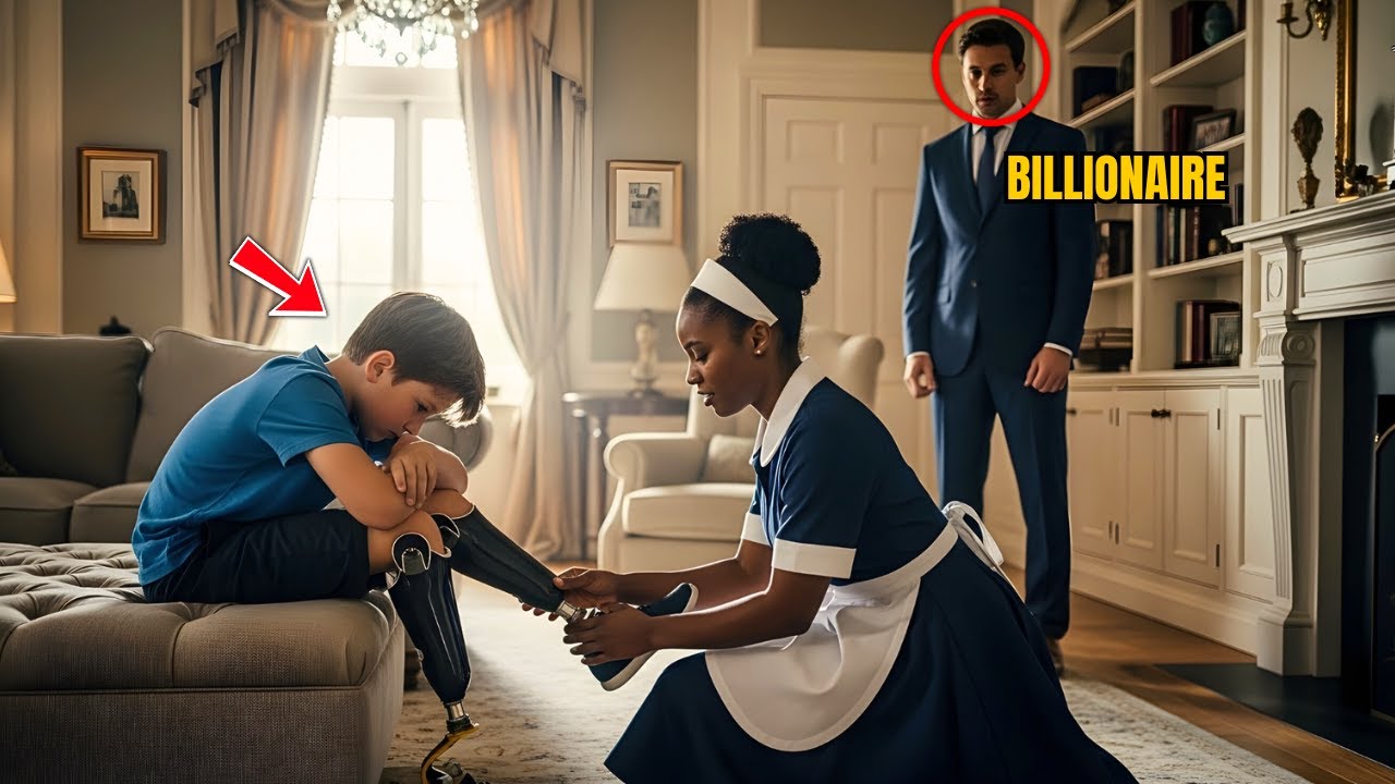 No Nannies Lasted With The Billionaire's One-Legged Son—Until A New Black Maid Did The Unthinkable