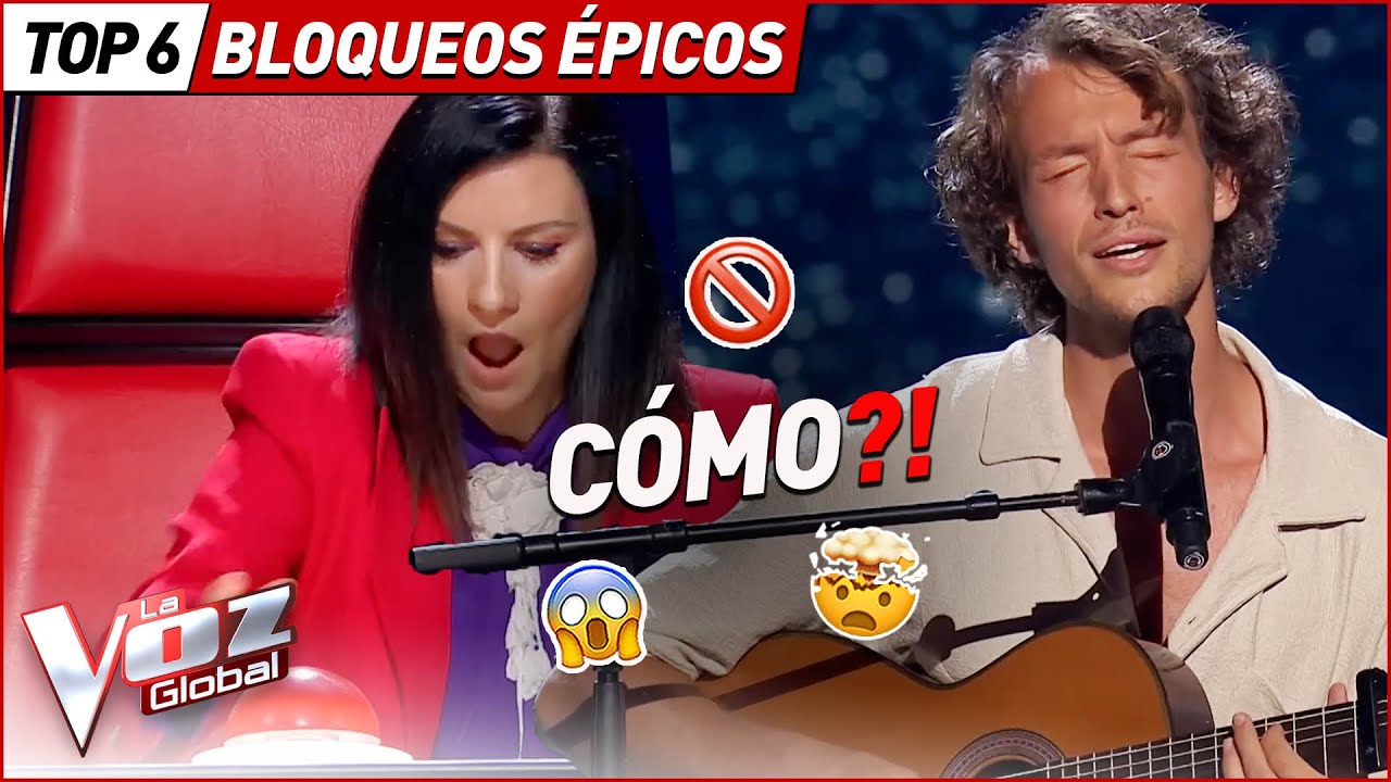 Los BLOQUEOS 🚫 más ÉPICOS de La Voz