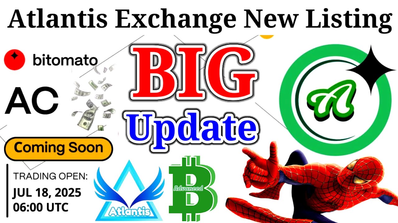 Atlantiscex New Update | AC American Coin Listing Bitomato Exchange | Atlantis Exchange New Update