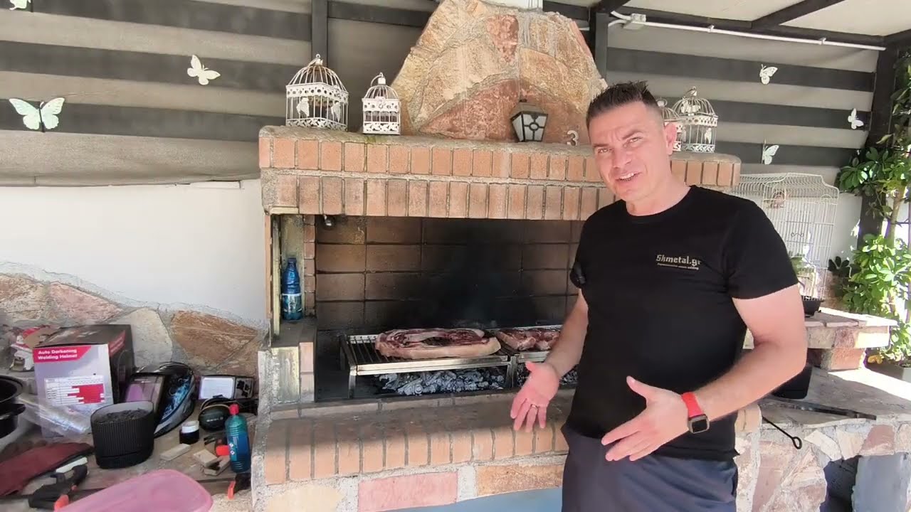 Πώς να φτιάξεις ινοξ σχάρες για μπάρμπεκιου - how to make stainless steel racks for bbq