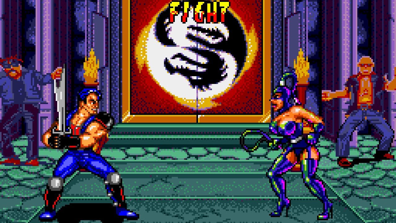 Double Dragon V: The Shadow Falls Longplay (Sega Genesis) [QHD]