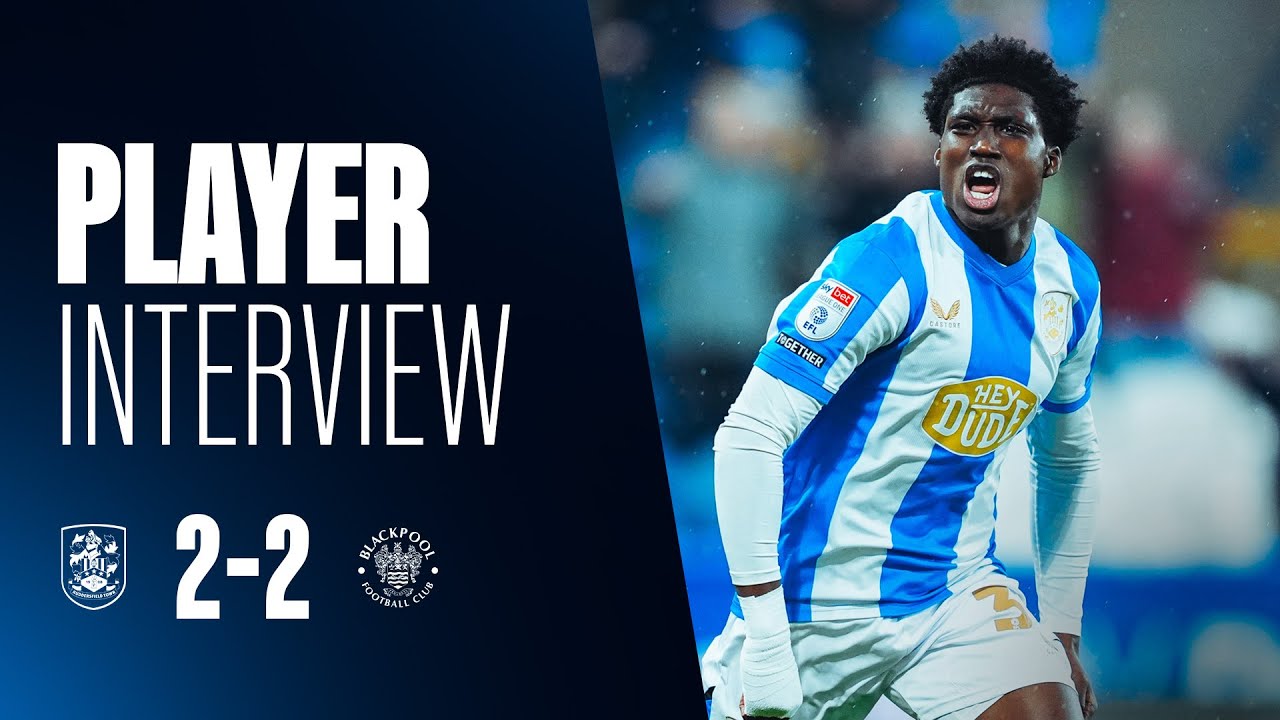 PLAYER INTERVIEW | Cameron Ashia on his goal & the draw with Blackpool