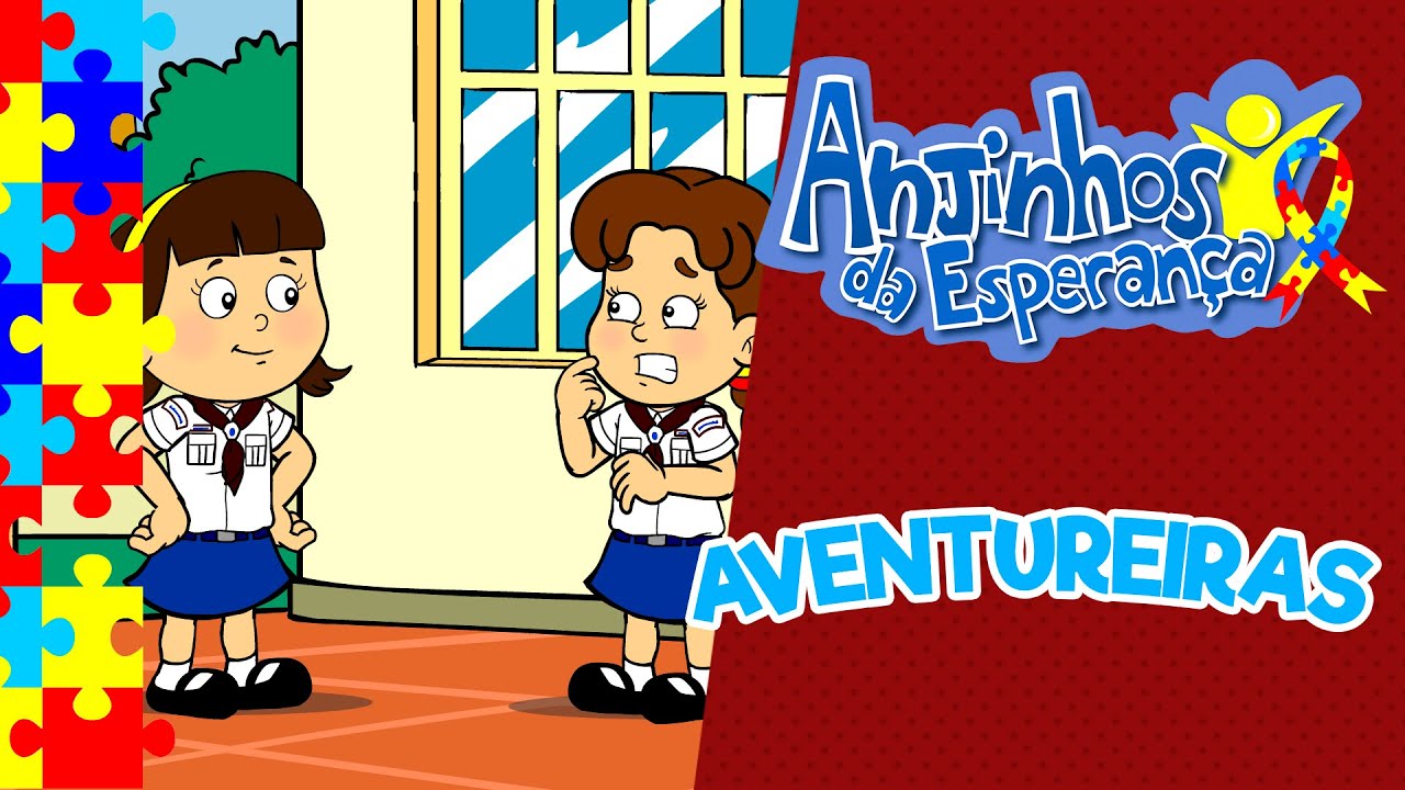 Aninha e Rebeca - Aventureiras - Anjinhos da Esperan&ccedil;a