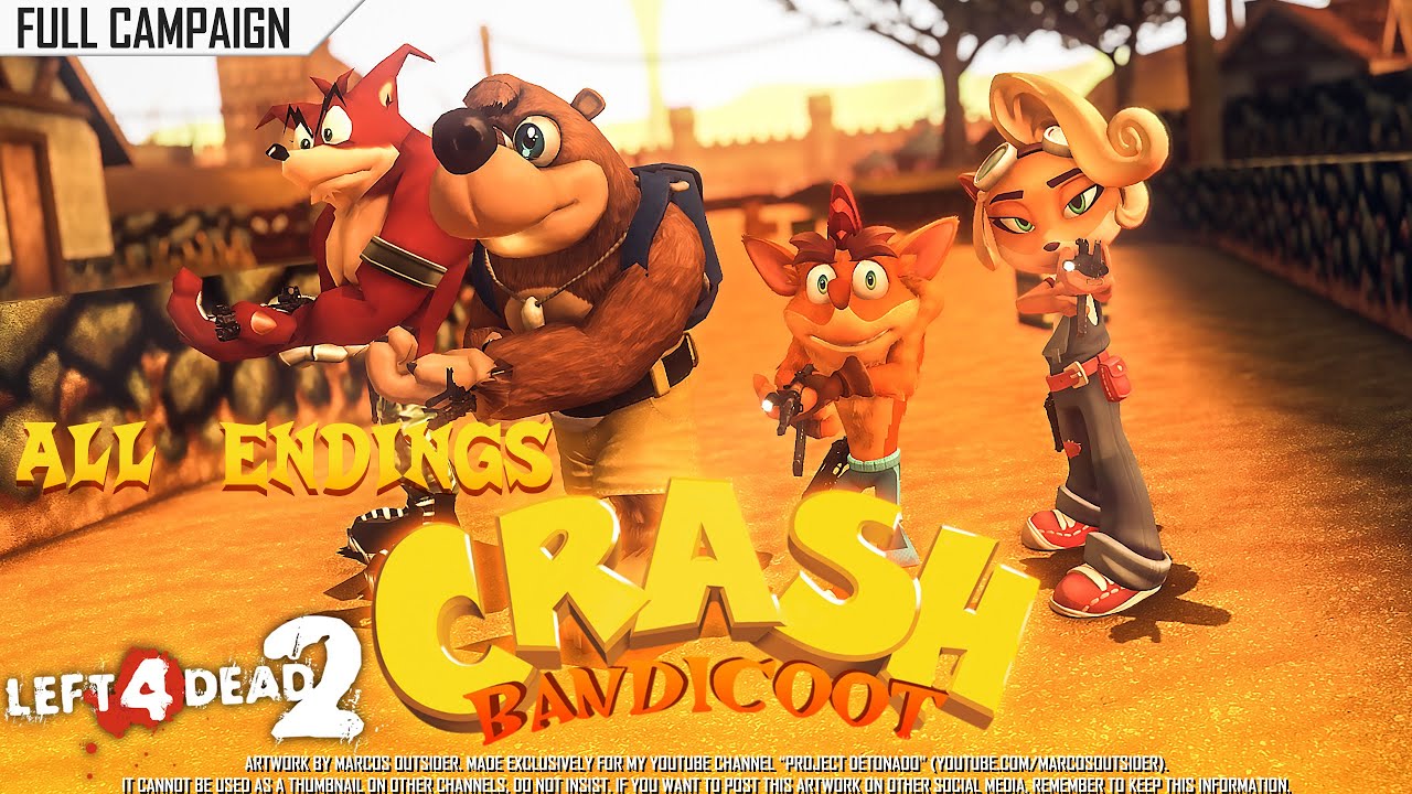 Left 4 Dead 2: Crash Bandicoot 2020 · Rating ⭐⭐⭐⭐⭐ 4K 60ᶠᵖˢ
