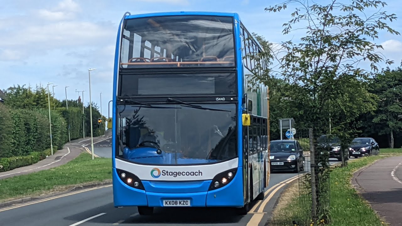 Stagecoach South East KX08 KZC 15440 Enviro400
