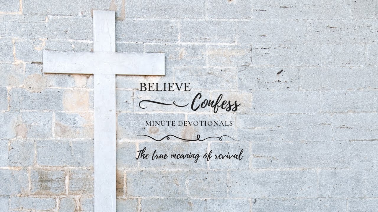 THE TRUE MEANING OF REVIVAL